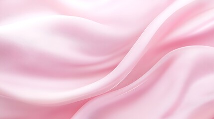 Obraz premium Abstract Pink Silk Draped Fabric Background