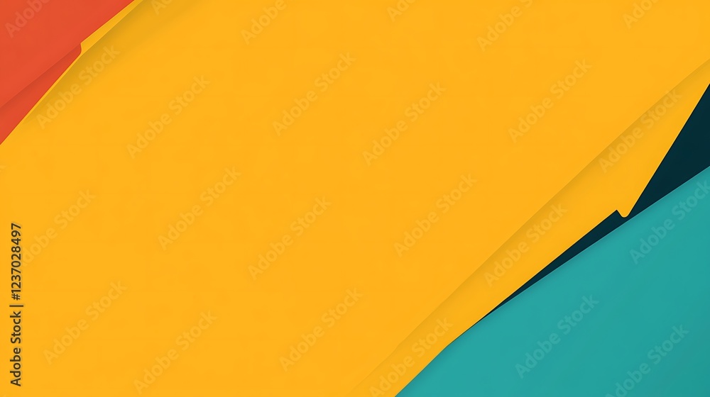 Aufkleber abstract background with diagonal color blocks