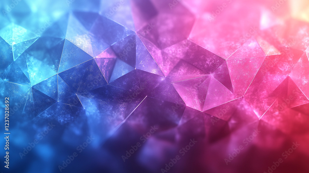 Poster abstract geometric patterns create dynamic visual effects in vibrant colors and textures