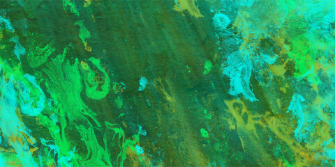 Abstract Tropical Ocean Reef: Vibrant Underwater Scene with Blue Green Coral, Ideal Summer Decor, Marine Art, or Travel Backdrop, Diving into Aquatic Beauty with Deep Sea Charm