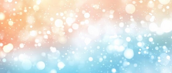 Obraz premium Abstract pastel bokeh background with soft light