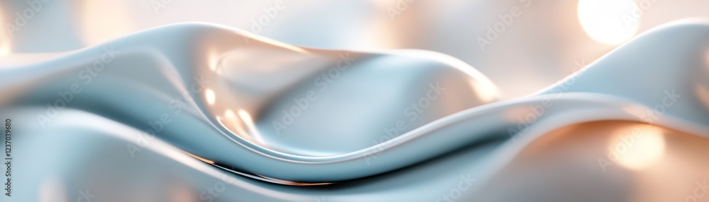Poster soft blurred shapes and overlapping lights create a dynamic abstract composition with refractions. t