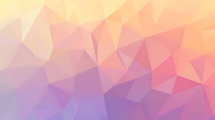 Abstract Pastel Triangle Geometric Pattern Background