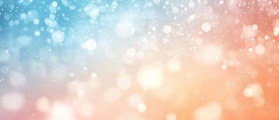 Obraz premium Abstract Pastel Bokeh Background With Sparkling Lights