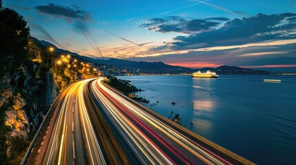 Obraz premium the coastal highway 