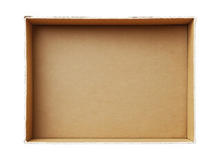 Fototapeta premium Cardboard box on white isolated background