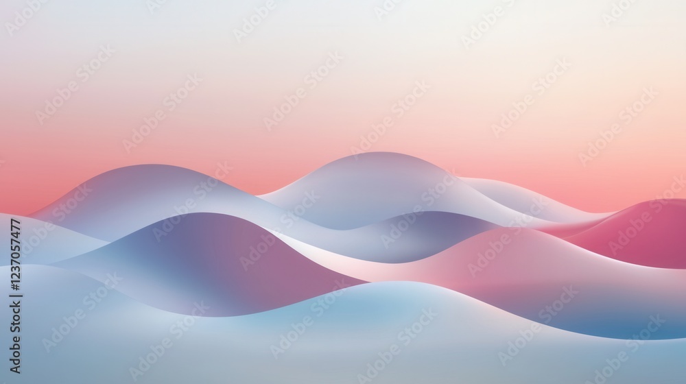 Aufkleber abstract background with a gradient effect. it has a pink and blue color scheme, with the pink on th