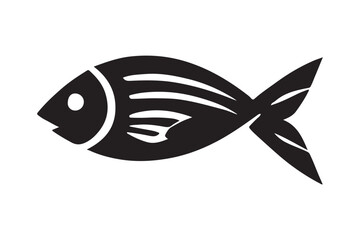 Fish silhouette