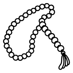 Prayer Beads Set vector 