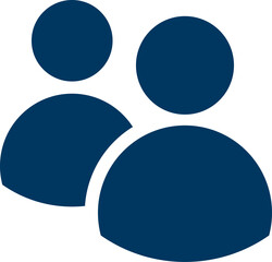 People group icon set. Team of worker. User profile symbol. Group of people or group of users. Persons symbol. Population icon. Increase social development, global demography. Vector illustration.