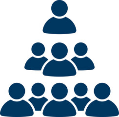 People group icon set. Team of worker. User profile symbol. Group of people or group of users. Persons symbol. Population icon. Increase social development, global demography. Vector illustration.