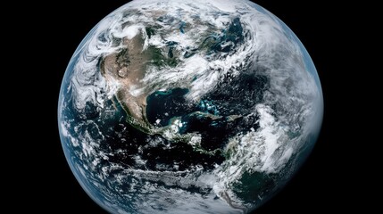 Earth North America Cloud Cover Weather Pattern