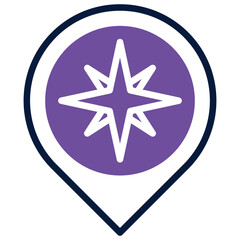 Obraz premium Direction Icon