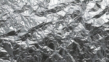 Beautiful Silver Foil Texture. Metallic Background. Wallpaper.