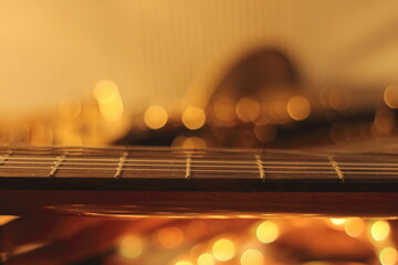Strings and Glow A Guitars Perspective