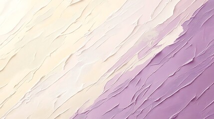Obraz premium Abstract Cream and Lavender Paint Texture Background