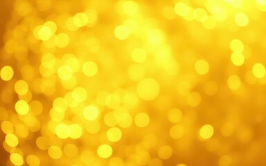 Obraz premium Sparkling golden bokeh effect brightens up the background with shimmering light