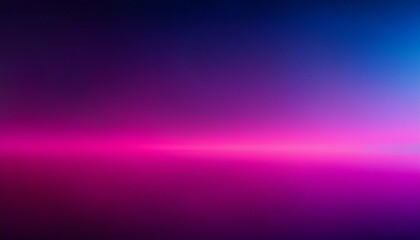 Fototapeta premium Smooth gradient background transitioning from vibrant magenta to deep indigo. Glowing neon abstract background