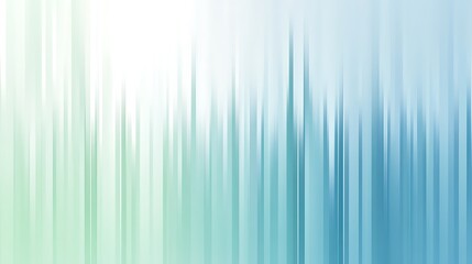 Abstract Blurry Vertical Lines Light Blue Green Gradient Background