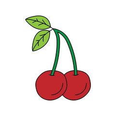 Doodle Summer Clipart: Cartoon Summer Clipart: Colorful Hand-drawn Doodles of Summer