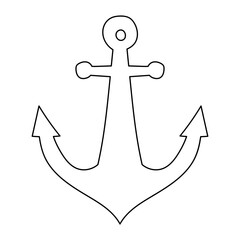 Cartoon Summer Clipart: Kawaii Summer Clipart: Hand-drawn Outline Summer Clipart