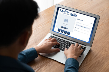 Multimedia cloud computing storage for uploading and store files online snugly for internet users and online business.
