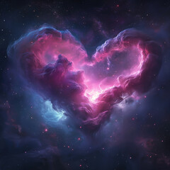 heart in space