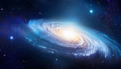 Obraz premium universe background galaxy and stars super of deep space billions of galaxies inside the universe