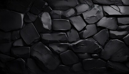 Fototapeta premium black charcoal texture heritage darkish wall historical past elegant black heritage instance with dark charcoal coloration paint