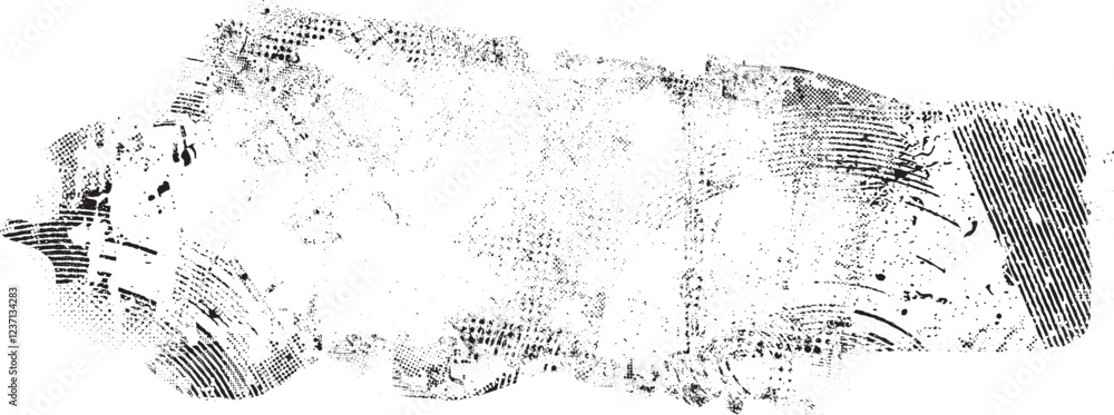 Leinwandbilder Vector border frames with rough edges . Irregular frame template collection . distress texture . Grunge frame borders isolated on the background . Rough edges effect . 
