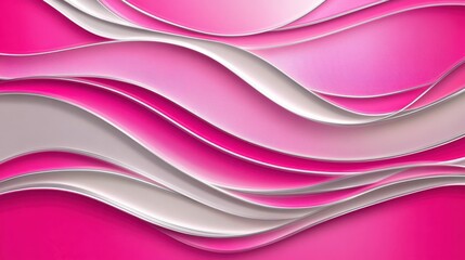 Obraz premium Pink Gradient Background with White Line