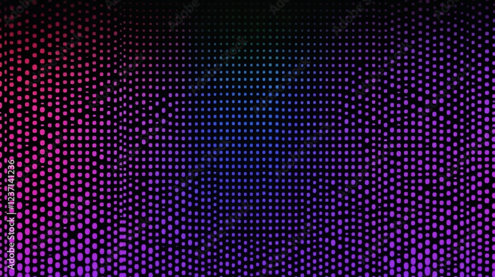 Poster abstract colorful dot pattern gradient background