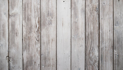 Fototapeta premium vintage white wood background old weathered wooden plank painted in white color