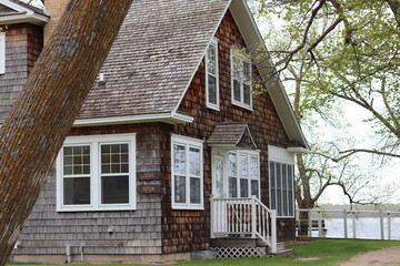 Equipment rental place for kayaking, hiking, biking and fishing at a state park in rural Minnesota