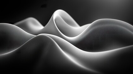 Fototapeta premium Striking Black and White Lines Abstract