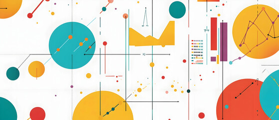 Social issue infographic with colorful charts, visual data, and impactful statistics  -