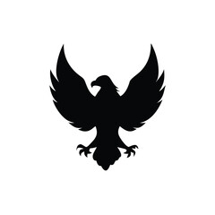 Eagle vector silhouette,Silhouettes of wild birds in flight,Vector silhouettes eagle,Bald Eagle Silhouettes