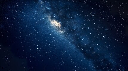 Night Sky with Lines