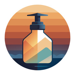 Wash Bottle Laboratory Research Vector Illustration – Clipart, Line Art & Cartoon Design, Wash bottle laboratory research vector illustration, clipart, and line art for digital products.