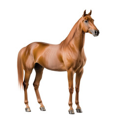 Arabian horse, isolated