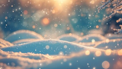 A warm and intimate photograph capturing the magic of Christmas.