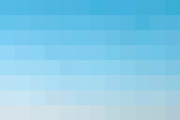 Abstract Pixelated Light Blue Texture. The soft blue gradient and minimalistic style. For abstract art, tech-themed visuals, graphic design. EPS 10. Vector illustration