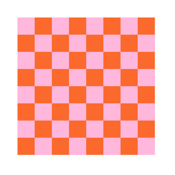 Seamless grid of checkered squares or pixels in repeating vector pattern