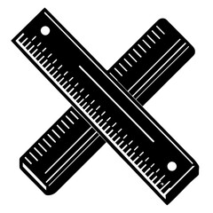  Folding Ruler Construction Tool Vector | Clipart, Line Art & Cartoon Illustration, Folding ruler construction tool vector clipart in cartoon, line art, and digital illustration style.