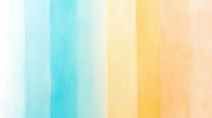 Fototapeta premium Abstract painted wall with pastel blue and yellow tones