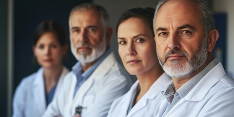 Fototapeta premium Professional Medical Team