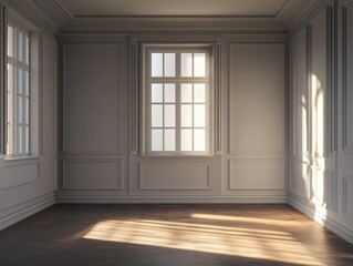 Fototapeta premium Bright and Airy Interior Space