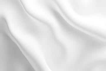 Soft Elegance of White Fabric with Smooth Flowing Texture