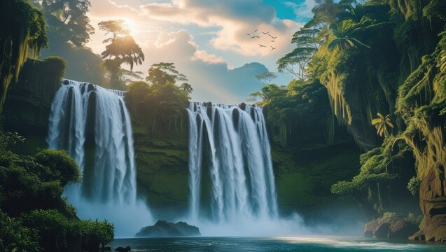 waterfall