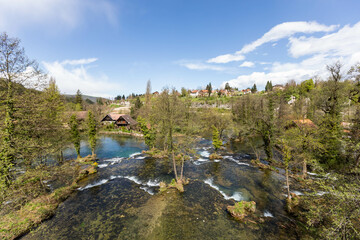 Slunj, Croatia: small village in central Croatia, close to Plitvice National Park, with beautiful waterfalls